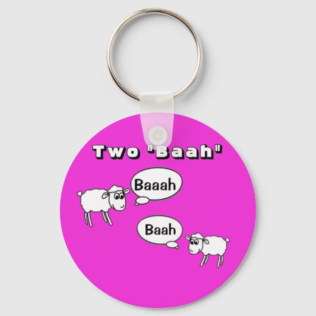 Porte-clés Tuba- Two baah! (Recto)