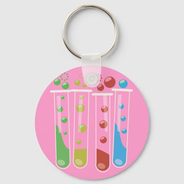 Porte-clés Tubes à essai (Recto)