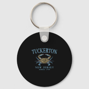 Porte-clés Tuckerton New Jersey ville du crabe depuis 1709 cy
