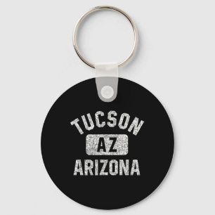 Porte-clés Tucson Az Arizona Gym Style Perdu Blanc Impression