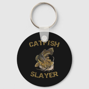 Porte-clés Tueur de poisson-chat pour pêcheur de poisson-chat