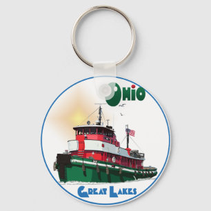 Porte-clés Tugboat Ohio
