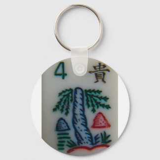 Porte-clés Tuile de fleurs