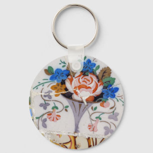 Porte-clés Tuiles de fleur