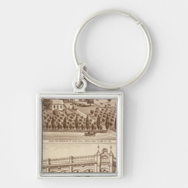 Porte-clés Tulare County Bank (Devant)