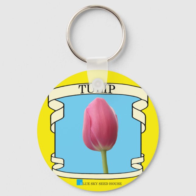 Porte-clés Tulip Seed Packet (Recto)