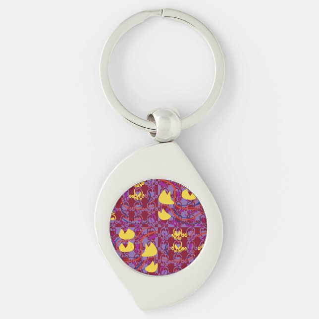 Porte-clés Tulipbulbes Coupelles de fleurs (Devant)