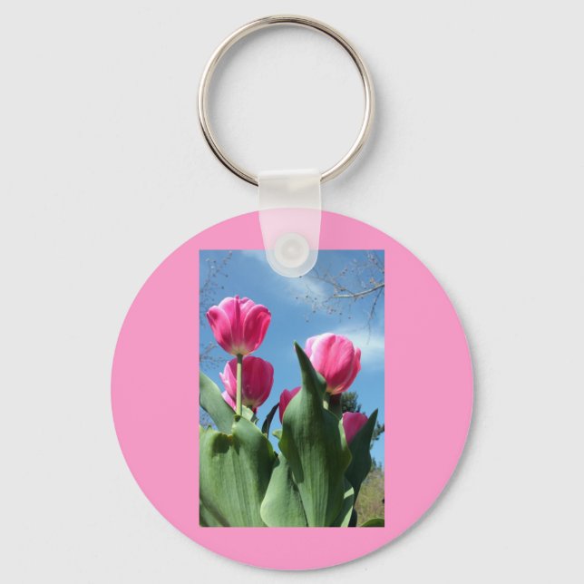 Porte-clés Tulipes (Recto)
