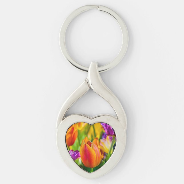 Porte-clés Tulipes Enchantant (Devant)