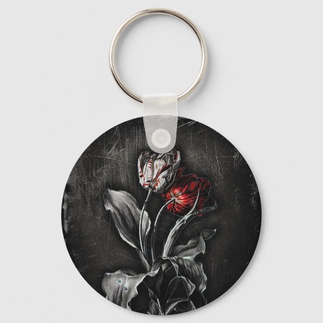 Porte-clés Tulipes gothiques (Recto)