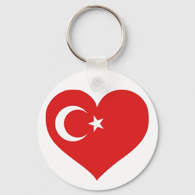 Porte-clés Turkiye Love (Recto)
