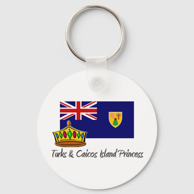 Porte-clés Turks & Caicos Islander Princesse (Recto)