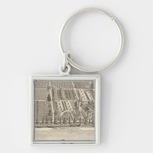 Porte-clés Turnbull's Nursery, Fitch res (Devant)