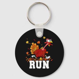 Porte-clés Turquie Courez Costume Thanksgiving Courir Turquie