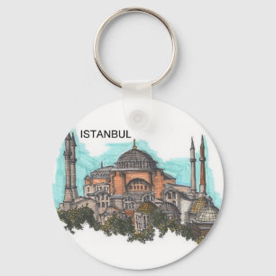 Porte-clés Turquie Istanbul Sainte-Sophie (par St.K.