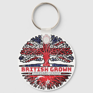 Porte-clés Turquie Turquie Royaume-Uni Royaume-Uni British Tr