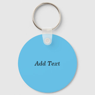 Porte-clés Turquoise Ajouter un Modèle personnalisé de texte