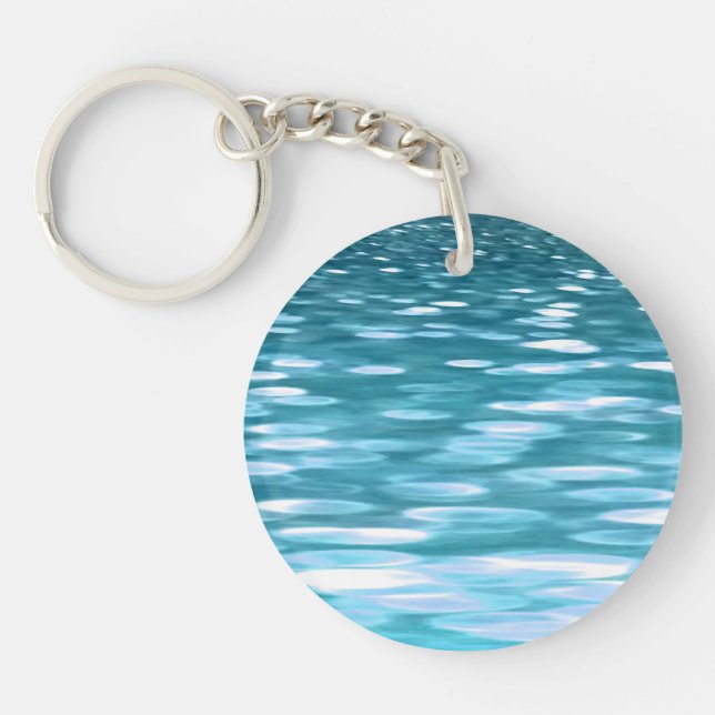 Porte-clés Turquoise shimmer (Devant)
