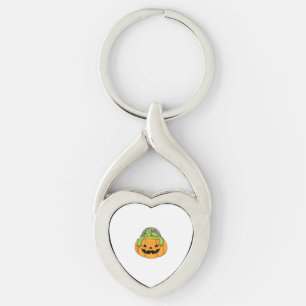 Porte-clés Turtle Halloween Citrouille T-Shirt Classique_1