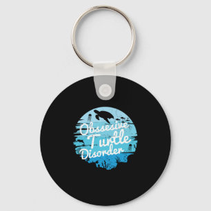 Porte-clés Turtle Lover Trouble de tortue obsessionnelle