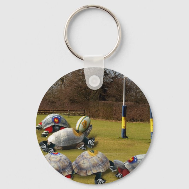 Porte-clés Turtle Rugby (Recto)