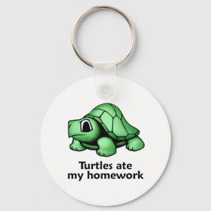 Porte-clés Turtles ate my Homework