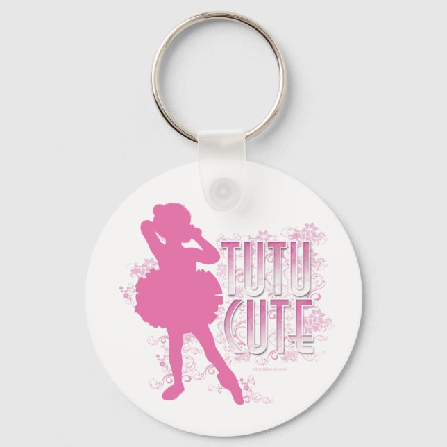 Porte-clés Tutu Cute (Rose) (Recto)