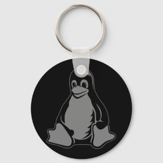 Porte-clés Tux Penguin - (Linux, Open Source, Copyleft, FSF)