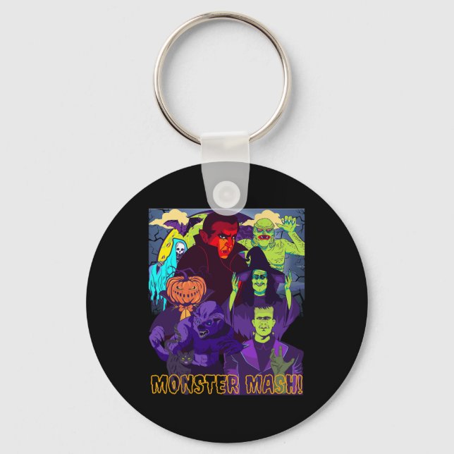 Porte-clés Twear Tee's Monster Mash Costume d'Halloween Fun M (Recto)