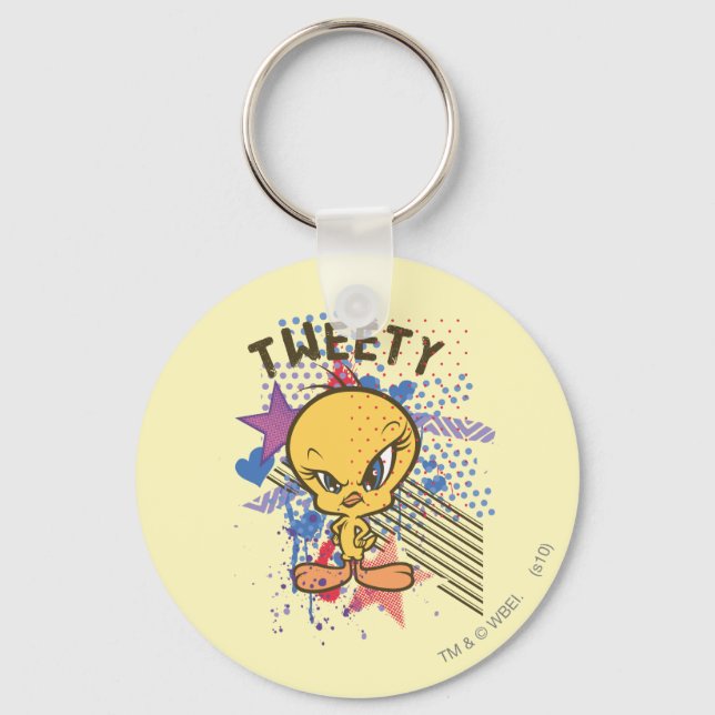 Porte-clés Tweety Angry 2 (Recto)
