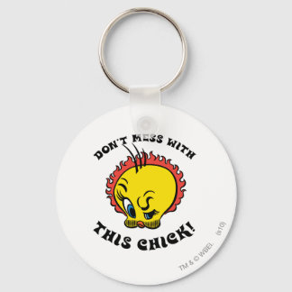 Porte-clés Tweety "Don't Mess With This Chick"