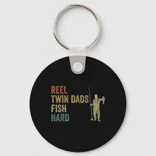 Porte-clés Twin Papa Fishing