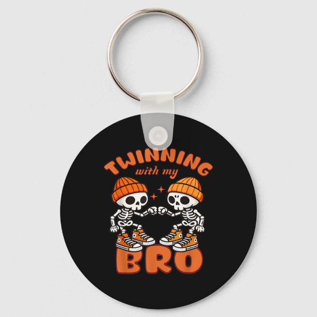 Porte-clés Twinning Halloween Best Friend Matching (Recto)