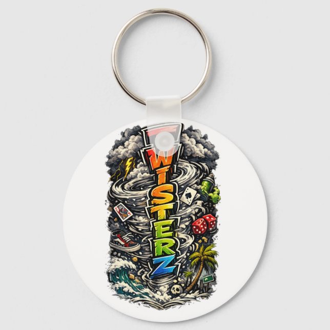 Porte-clés twisterz (Recto)