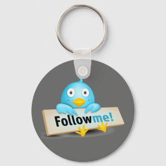 Porte-clés Twitter Mania - Follow Baby Bird