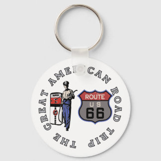 Porte-clés U.S. Route 66 Keychain