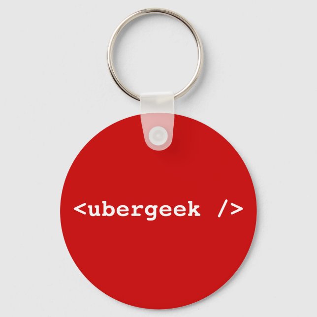 Porte-clés <ubergeek />clavier (Recto)