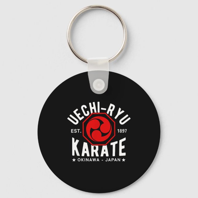 Porte-clés Uechi Ryu Karate Do Martial Arts Japan Tokyo  (Recto)