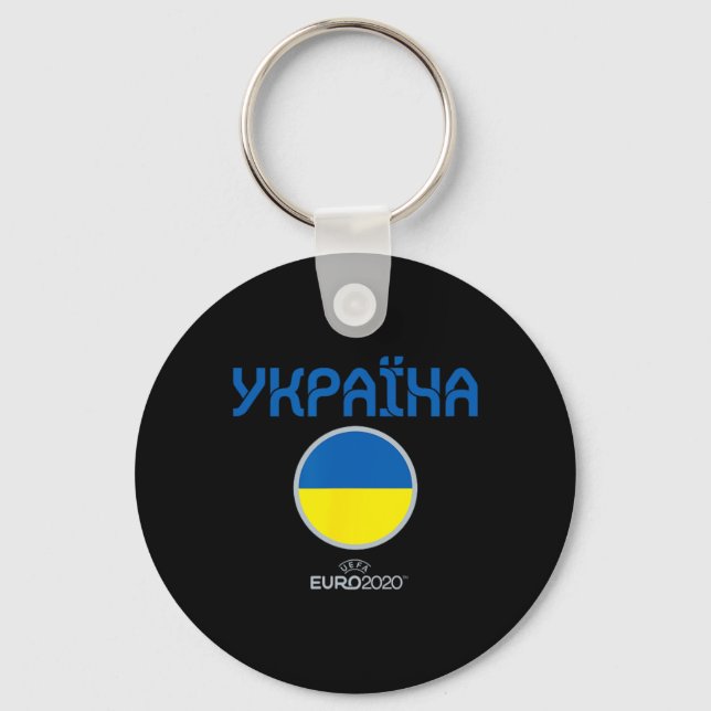 Porte-clés Uefa Euro 2020 ukraine' Nation  (Recto)