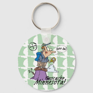 Porte-clés Uff da! Minnesota Cacher Keychain #1