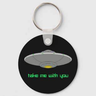 Porte-clés UFO keychain - take me with you