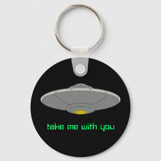 Porte-clés UFO keychain - take me with you