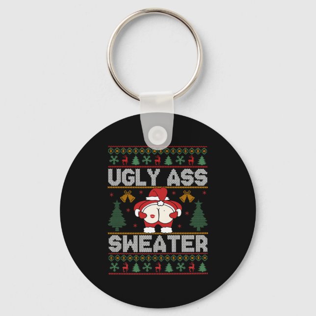Porte-clés Ugly Sweater Christmas Long Sleeve  (Recto)