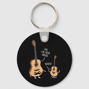 Porte-clés Uke Je Suis Ton Père T Shirt Ukulele Guitare