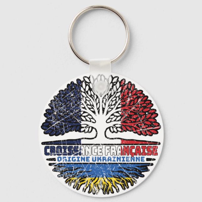 Porte-clés Ukraine Frontière russe (Recto)