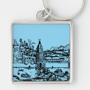 Porte-clés Ulm ville de Bade-Wurtemberg en Allemagne