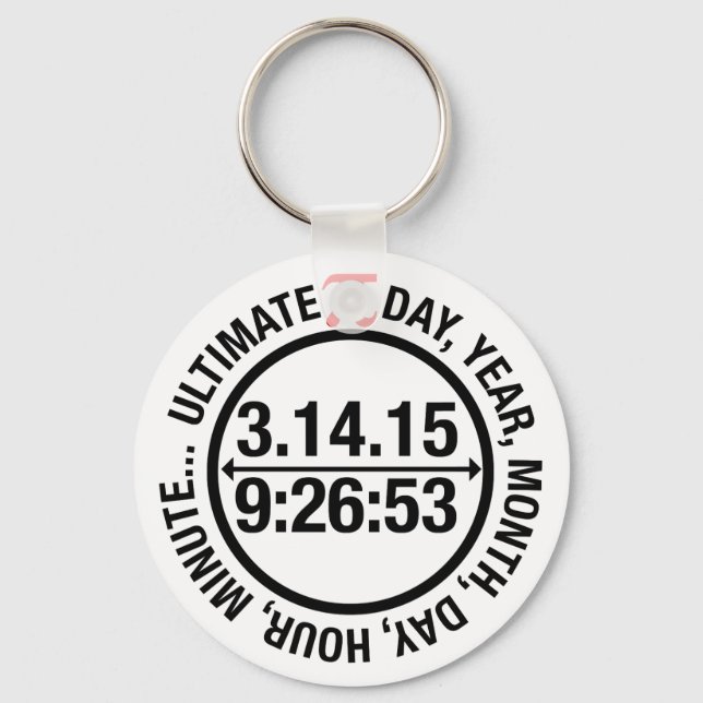 Porte-clés Ultimate Pi Day 2015 (Recto)