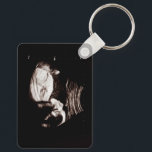 Porte-clés Ultrasons de bébé personnalisé<br><div class="desc">Célébrez la joie de la paternité avec notre porte - clé d'échographie de bébé personnalisé, le gardien parfait pour les papas attendus. Ce cadeau unique aux ultrasons permet aux nouveaux pères de porter un morceau de la première image de leur enfant où qu'ils aillent. Qu'il s'agisse d'un cadeau de Fête...</div>