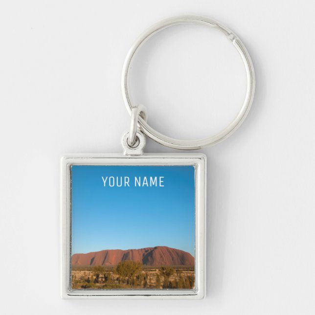 Porte-clés Uluru Ayers Rock Outback Australie Red Center (Devant)