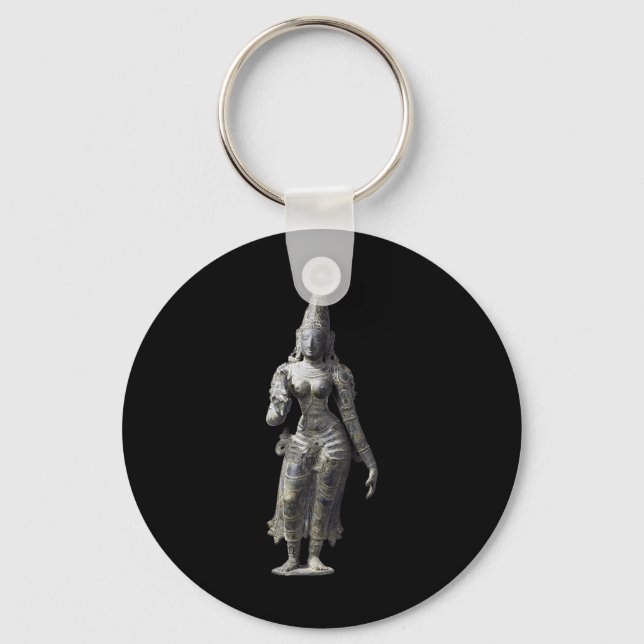 Porte-clés Uma Parvati épouse du dieu hindou Shiva  (Recto)